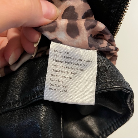 Downtown Coalition | Faux Leather Jacket - Picture 5 of 14